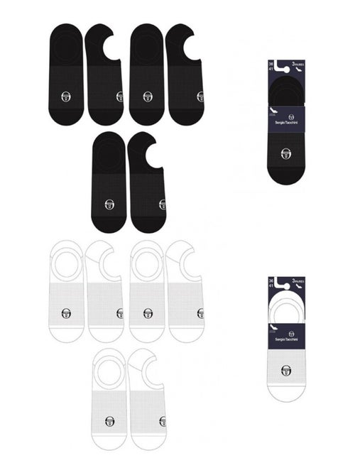 Meias mulher footies sergio tacchini - pack de 12 - Kiabi Meias mulher footies sergio tacchini - pack de 12 - Kiabi