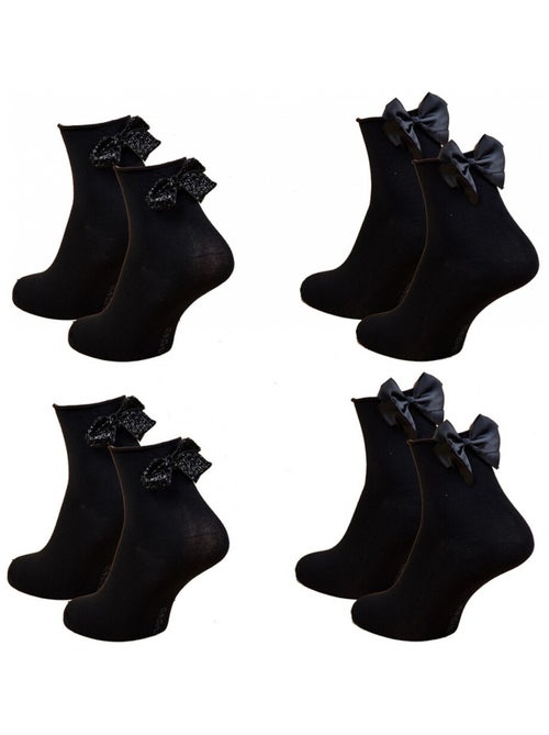 Meias Mulher INFINITIF - Pack de 4 - Kiabi Meias Mulher INFINITIF - Pack de 4 - Kiabi