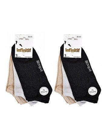 Meias Mulher INFINITIF - Pack de 6