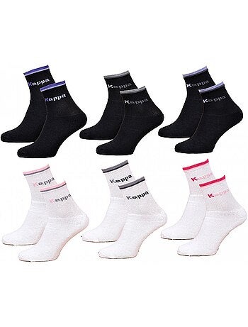 Meias Mulher KAPPA Modelo Ténis - Pack de 6