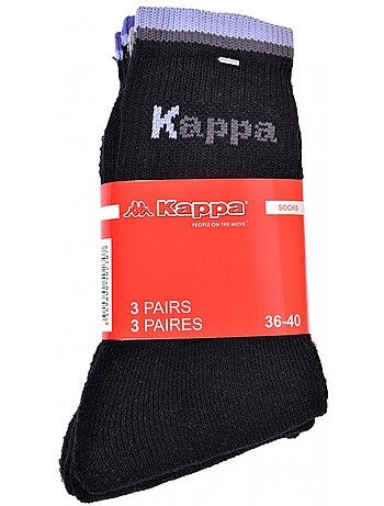 Meias Mulher KAPPA Modelo Ténis - Pack de 6