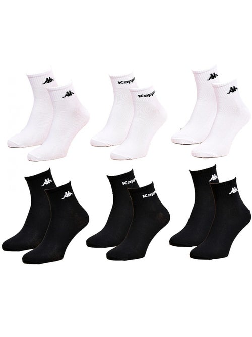 Meias Mulher KAPPA QUARTER - Pack de 6 - Kiabi