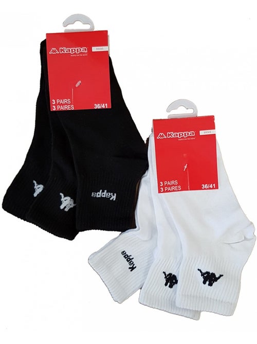 Meias Mulher KAPPA QUARTER - Pack de 6 - Kiabi
