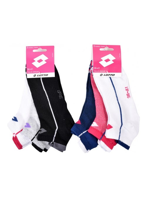 Meias Mulher LOTTO - Pack de 6 - Kiabi Meias Mulher LOTTO - Pack de 6 - Kiabi