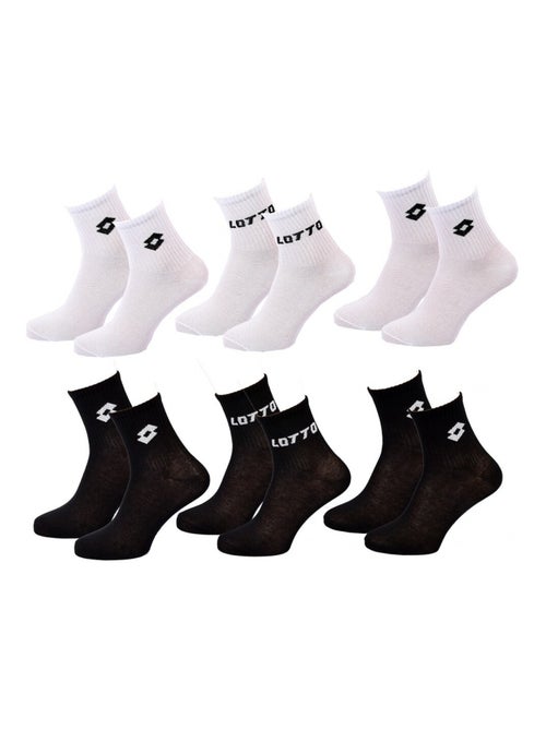 Meias Mulher LOTTO - Pack de 6 - Kiabi Meias Mulher LOTTO - Pack de 6 - Kiabi