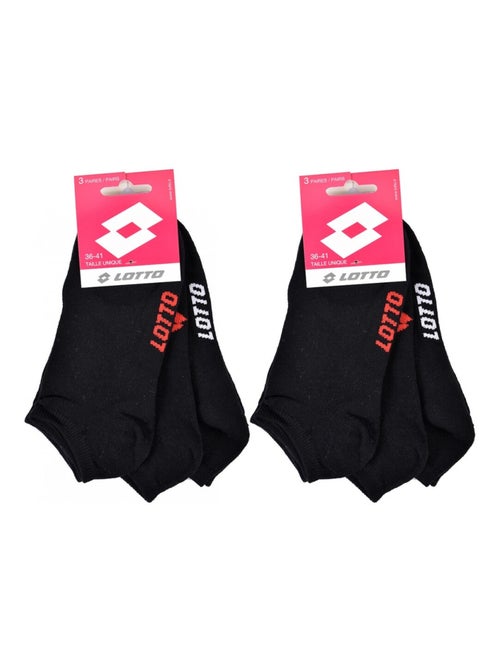 Meias Mulher LOTTO - Pack de 6 - Kiabi Meias Mulher LOTTO - Pack de 6 - Kiabi