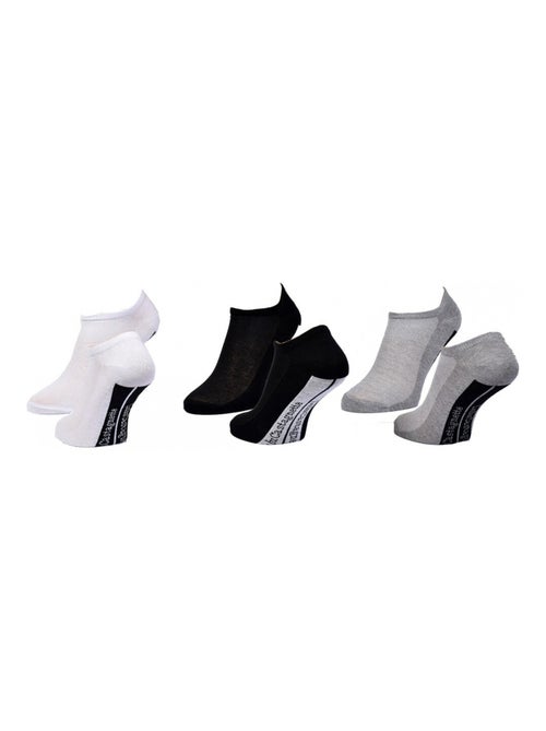 Meias mulher LULU CASTAGNETTE - Pack de 3 - Kiabi Meias mulher LULU CASTAGNETTE - Pack de 3 - Kiabi