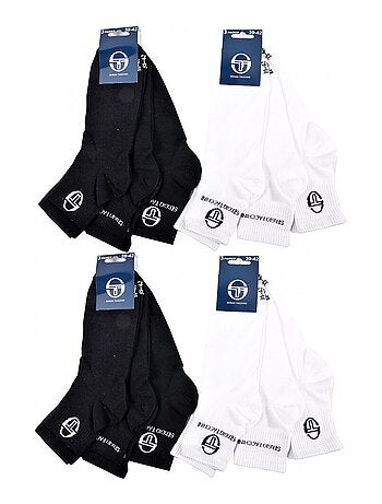 Meias mulher quarter sergio tacchini - pack de 12