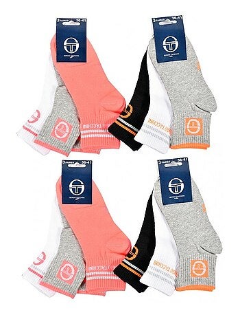Meias Mulher QUARTER SERGIO TACCHINI - Pack de 12