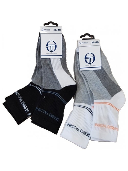 Meias mulher sergio tacchini soquetes - pack de 10 - Kiabi