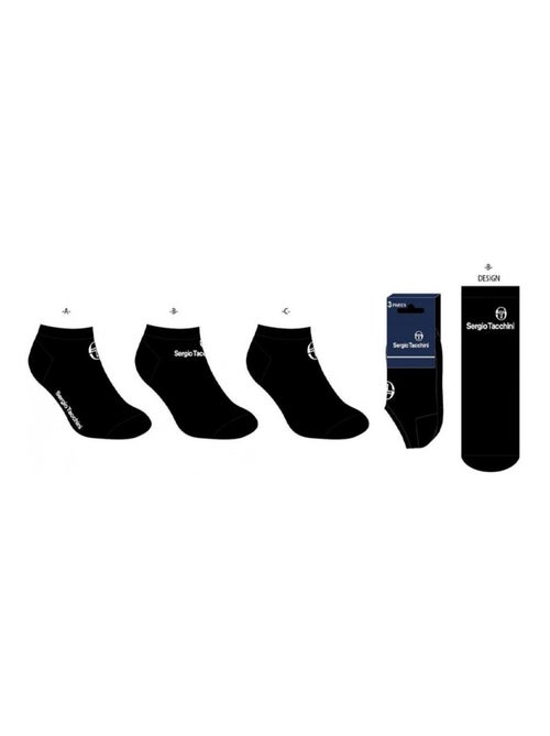 Meias mulher sneaker sergio tacchini - pack de 12 - Kiabi Meias mulher sneaker sergio tacchini - pack de 12 - Kiabi