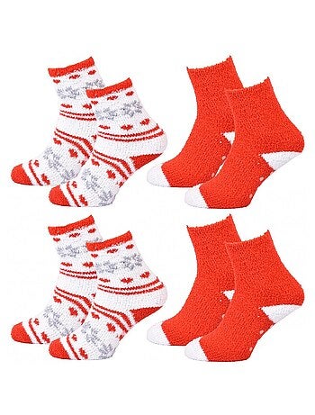 Meias Mulher WINTER SOCKS - Pack de 4