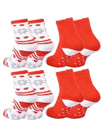 Meias Mulher WINTER SOCKS - Pack de 4