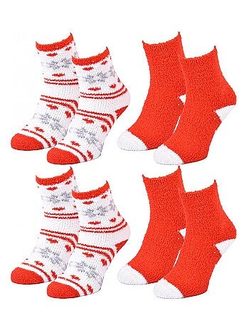 Meias Mulher WINTER SOCKS - Pack de 4