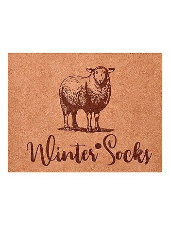 Meias Mulher WINTER SOCKS - Pack de 4