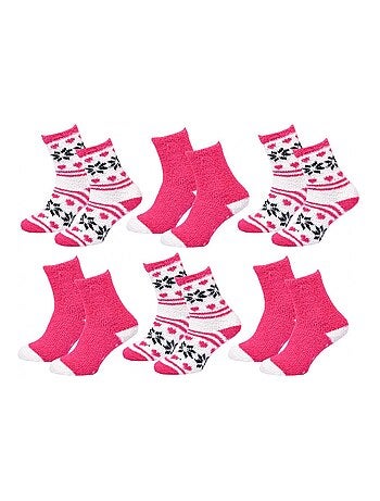 Meias Mulher WINTER SOCKS - Pack de 6