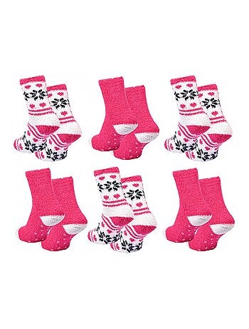 Meias Mulher WINTER SOCKS - Pack de 6