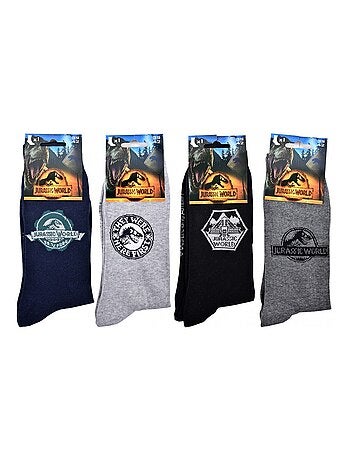 Meias Pack HOMEM JURASSIC WORLD - Pack de 4