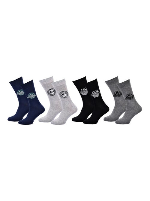 Meias Pack HOMEM JURASSIC WORLD - Pack de 4 - Kiabi Meias Pack HOMEM JURASSIC WORLD - Pack de 4 - Kiabi