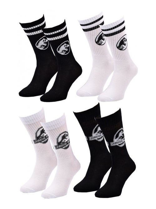 Meias Pack HOMEM JURASSIC WORLD - Pack de 4 - Kiabi Meias Pack HOMEM JURASSIC WORLD - Pack de 4 - Kiabi