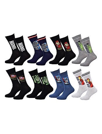 Meias Pack Homem MARVEL AVENGERS 8 Pares