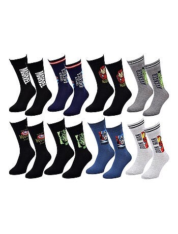Meias Pack Homem MARVEL AVENGERS 8 Pares