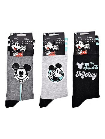 Meias Pack HOMEM MICKEY - Pack de 3