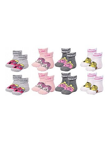 Meias Pack Rapariga MONSIEUR MADAME - Pack de 8