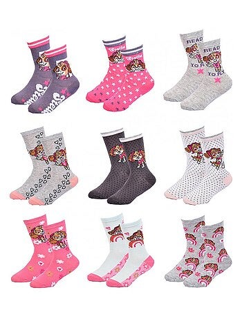 Meias Pack Rapariga PAT PATROUILLE - Pack de 9