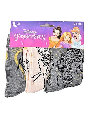 Meias Pack Rapariga PRINCESAS DISNEY - Pack de 6