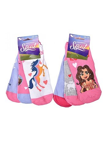 Meias Pack Rapariga SPIRIT - Pack de 9