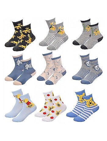 Meias Pack Rapaz DISNEY CLASSIC - Pack de 9