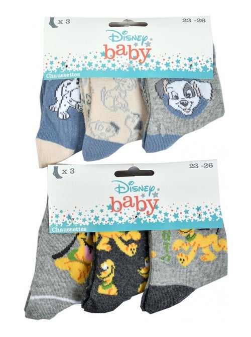 Meias Pack Rapaz DISNEY CLASSIC - Pack de 9 - Kiabi Meias Pack Rapaz DISNEY CLASSIC - Pack de 9 - Kiabi