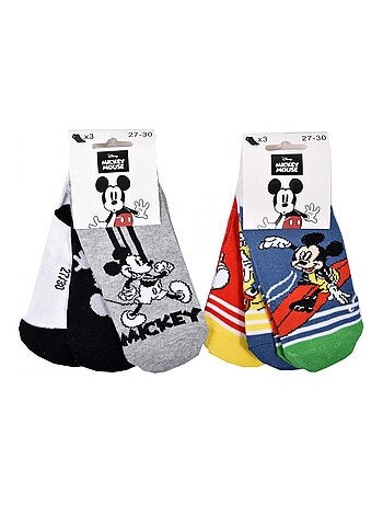 Meias Pack Rapaz DISNEY MICKEY MOUSE - Pack de 6