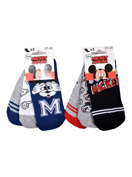 Meias Pack Rapaz DISNEY MICKEY MOUSE - Pack de 6 - Kiabi Meias Pack Rapaz DISNEY MICKEY MOUSE - Pack de 6 - Kiabi