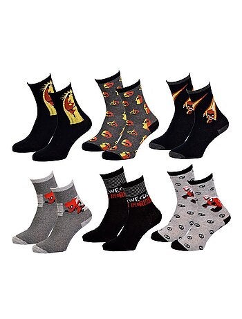 Meias Pack Rapaz LES INDESTRUCTIBLES - Pack de 6