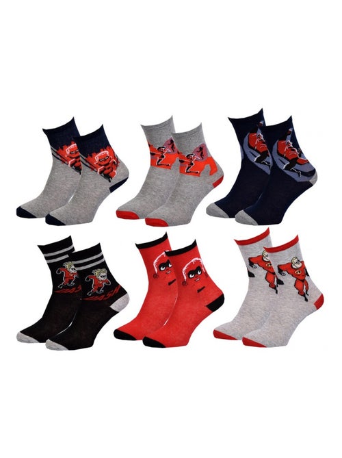 Meias Pack Rapaz LES INDESTRUCTIBLES - Pack de 6 - Kiabi Meias Pack Rapaz LES INDESTRUCTIBLES - Pack de 6 - Kiabi