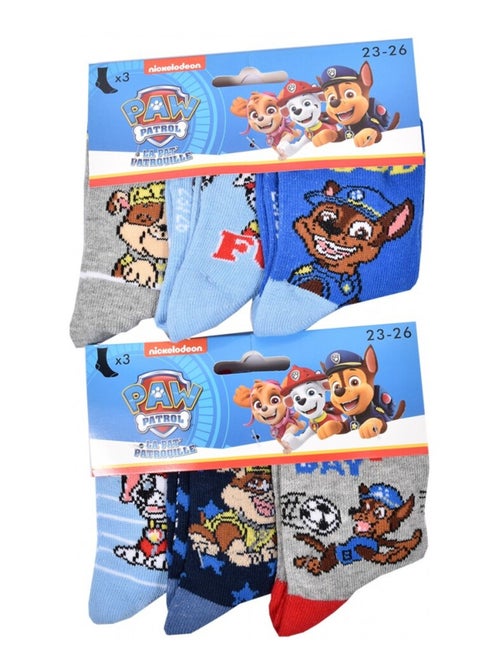 Meias Pack Rapaz PAT PATROUILLE - Pack de 6 - Kiabi Meias Pack Rapaz PAT PATROUILLE - Pack de 6 - Kiabi
