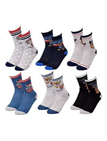Meias Pack Rapaz PAT PATROUILLE - Pack de 6