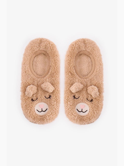 Meias pantufa femininas happy bear penti - Kiabi Meias pantufa femininas happy bear penti - Kiabi