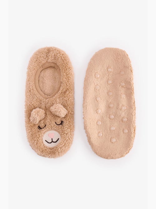 Meias pantufa femininas happy bear penti - Kiabi Meias pantufa femininas happy bear penti - Kiabi
