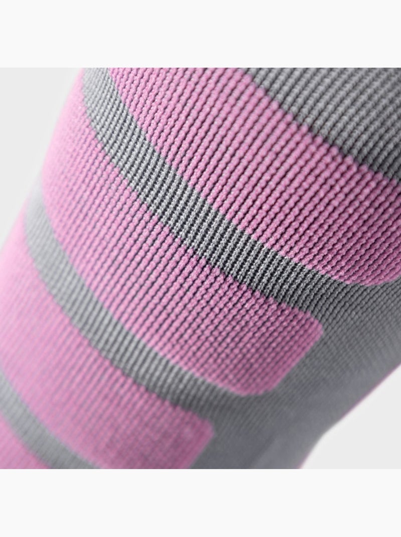Meias para snowboard Branco Cinza - Kiabi