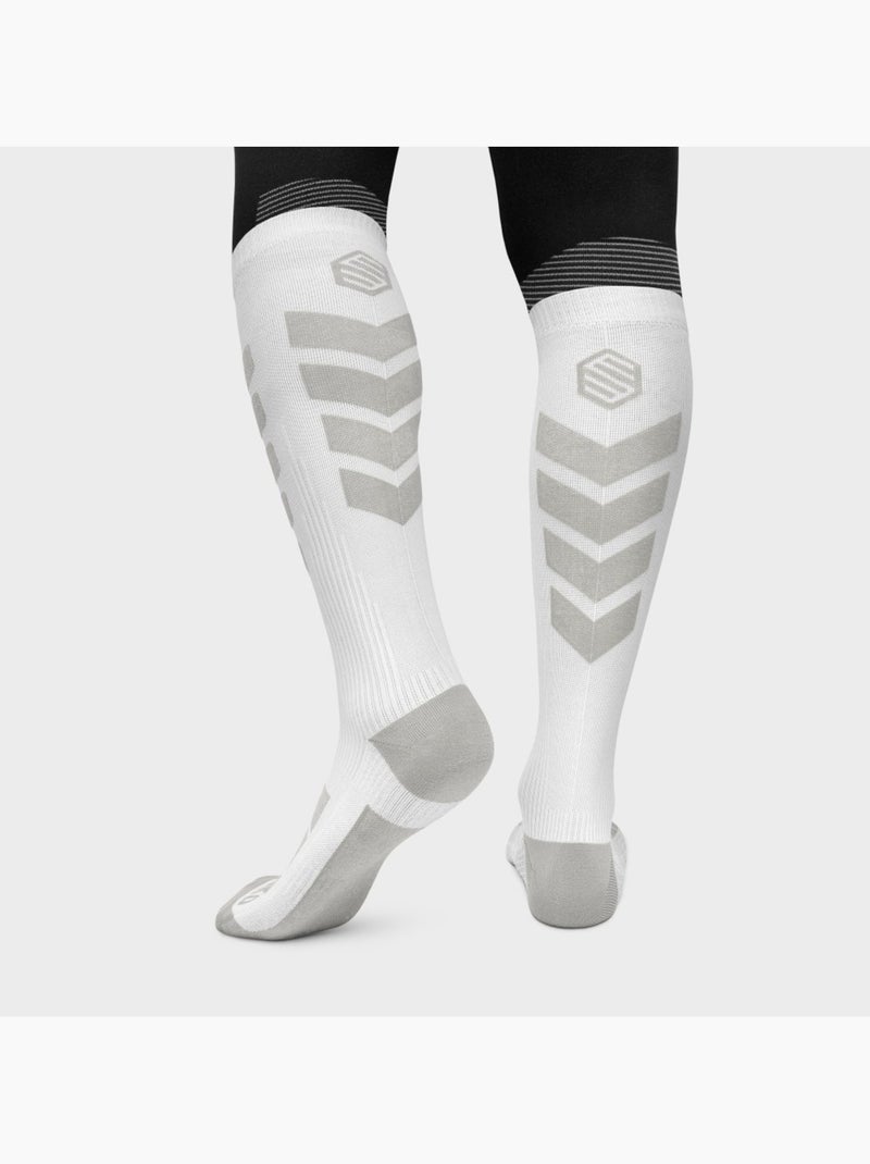 Meias para snowboard Branco - Kiabi