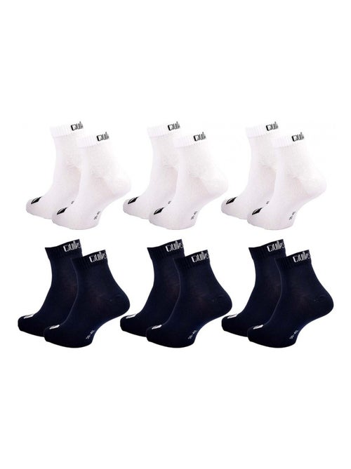 Meias quiksilver quarter - pack de 6 - Kiabi Meias quiksilver quarter - pack de 6 - Kiabi