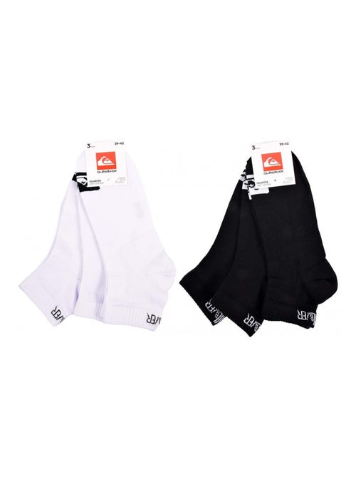 Meias quiksilver quarter - pack de 6 - Kiabi Meias quiksilver quarter - pack de 6 - Kiabi