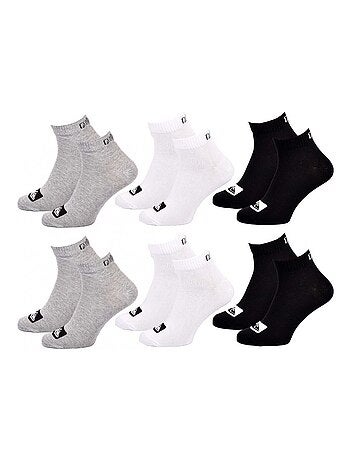 Meias quiksilver quarter - pack de 6