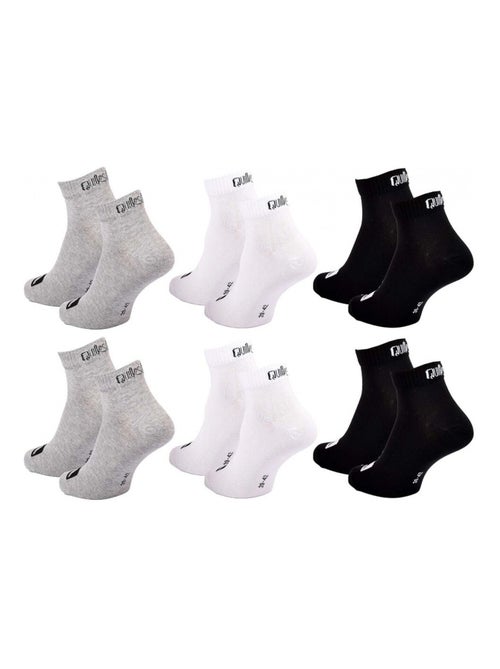 Meias quiksilver quarter - pack de 6 - Kiabi Meias quiksilver quarter - pack de 6 - Kiabi