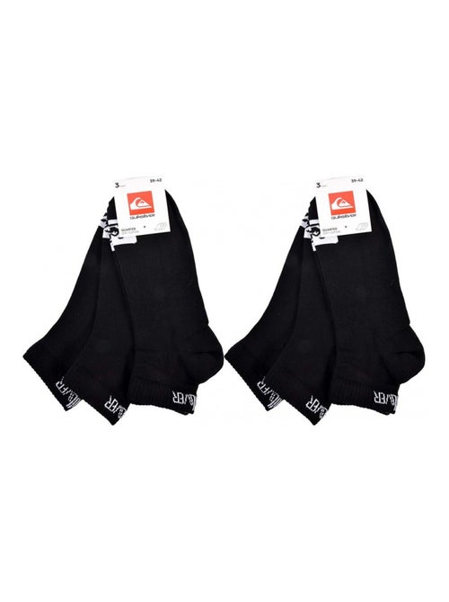 Meias quiksilver quarter - pack de 6 - Kiabi Meias quiksilver quarter - pack de 6 - Kiabi