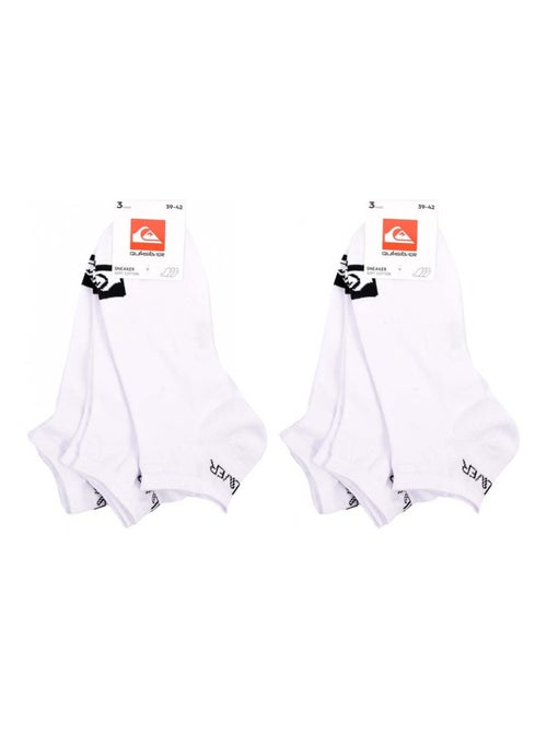 Meias QUIKSILVER SNEAKER - Pack de 6 - Kiabi Meias QUIKSILVER SNEAKER - Pack de 6 - Kiabi