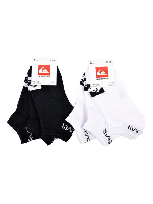 Meias QUIKSILVER SNEAKER - Pack de 6 - Kiabi Meias QUIKSILVER SNEAKER - Pack de 6 - Kiabi
